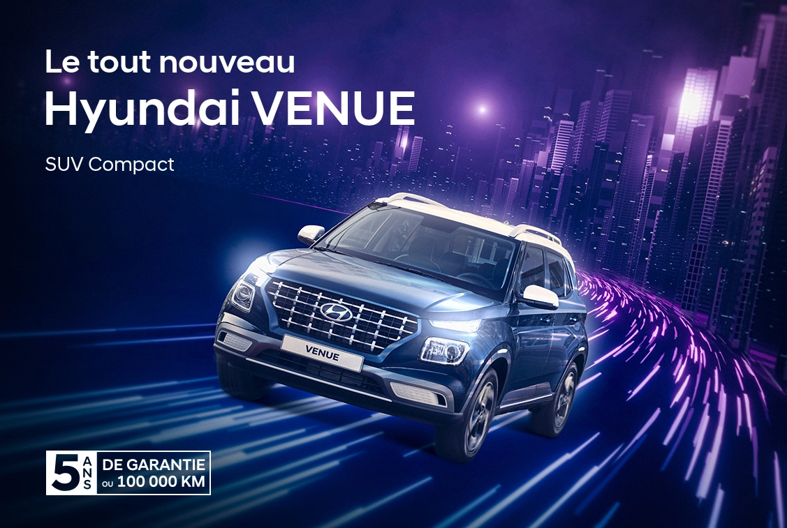 Nouveau Hyundai Venue | Votre SUV compact