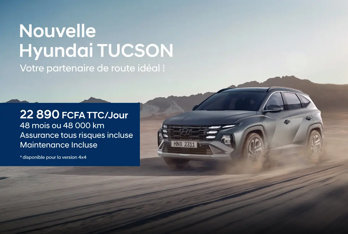 Nouvelle Hyundai Tucson. Votre partenaire de route idéal !