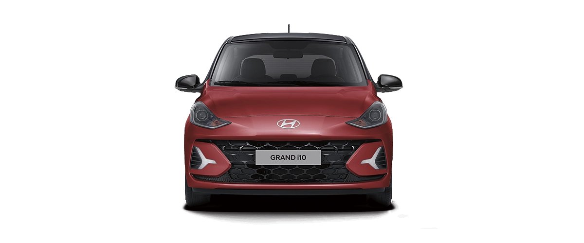 GRAND i10 | Rouge Ardent + Toit Noir