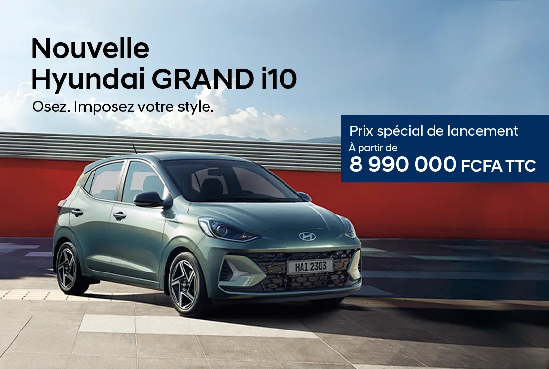 Découvrez la nouvelle Hyundai GRAND i10