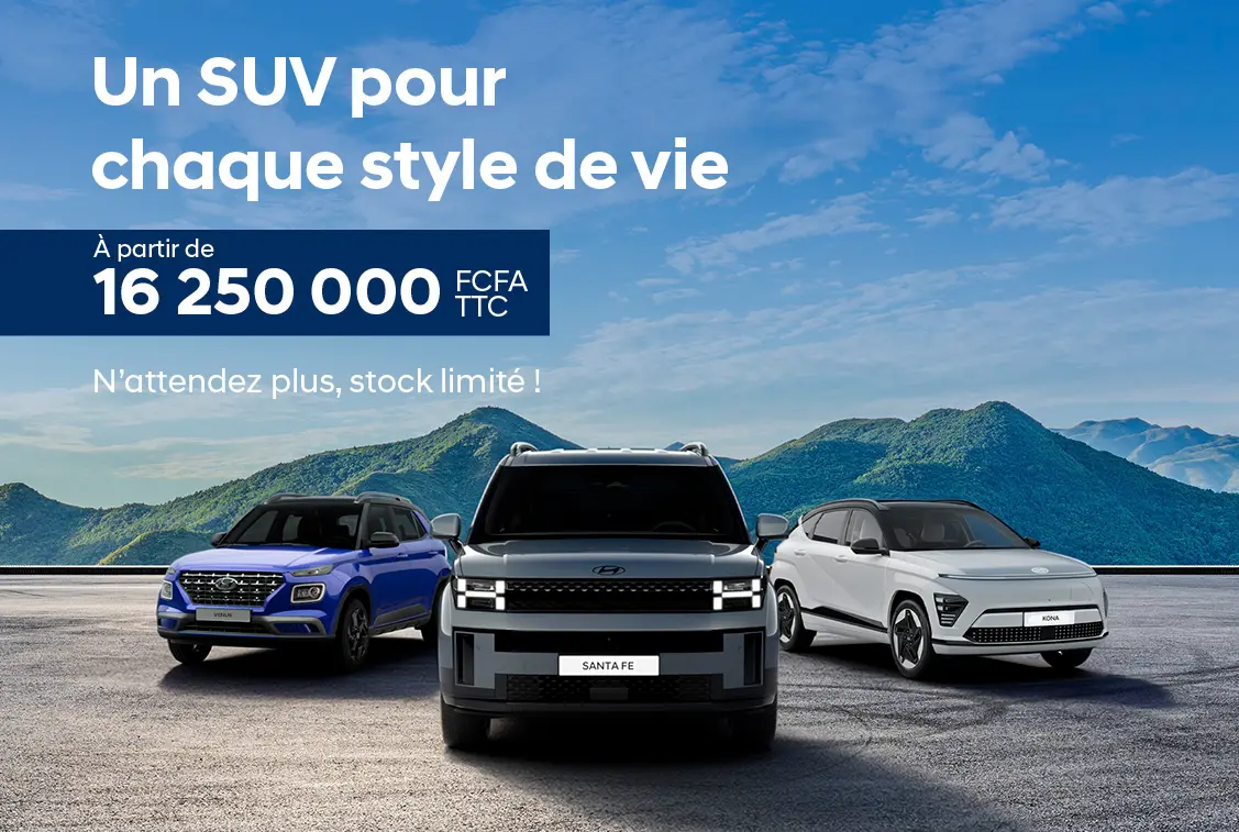Votre SUV Hyundai au meilleur prix